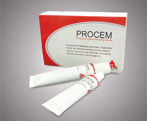 PROCEM - Temporary eugenol-free luting cement